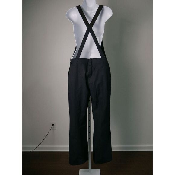 Obermeyer Women’s Malta Bib Overalls Black Waterproof Insulated Snow Ski Size 12 - Picture 5 of 10